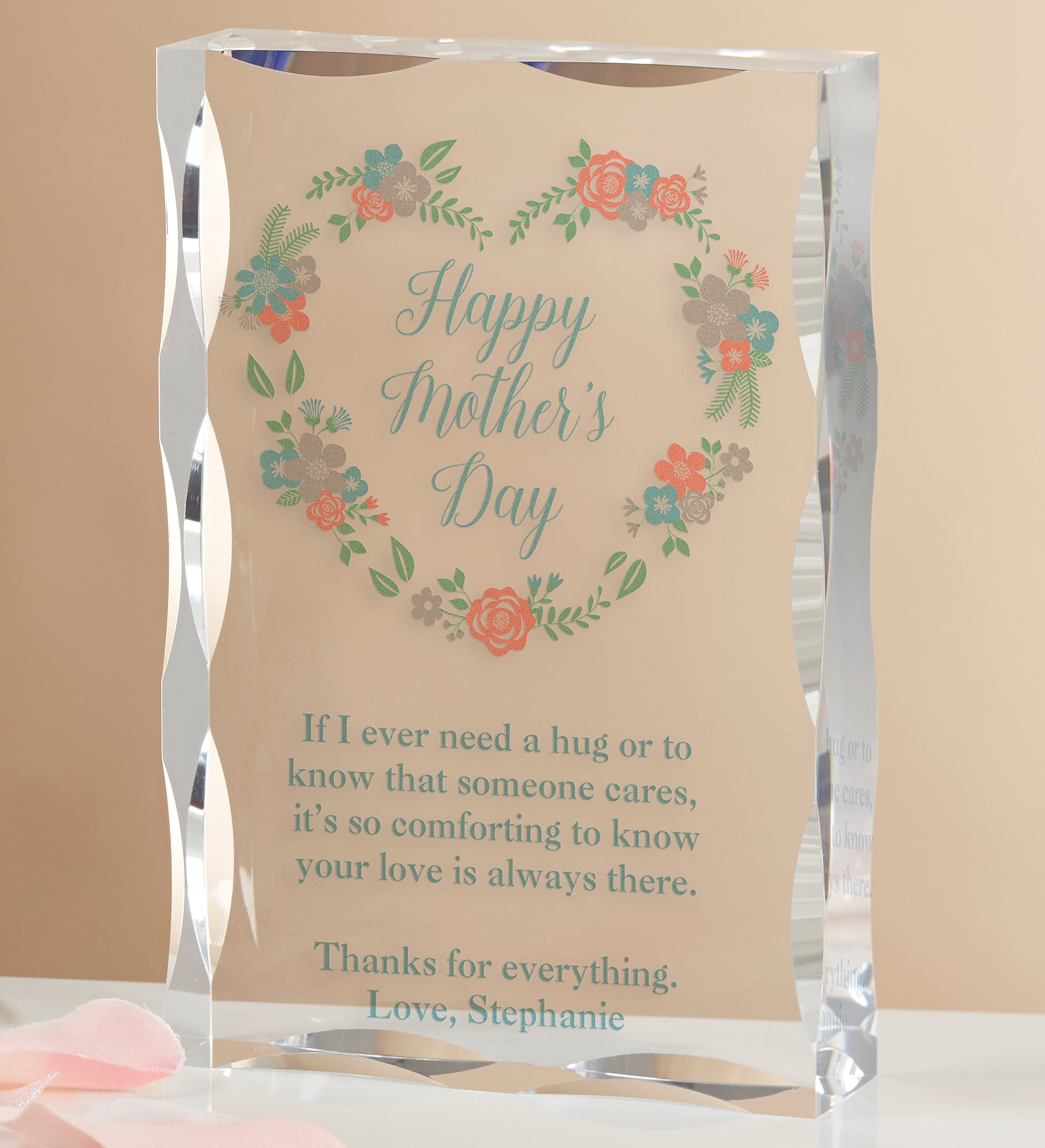 Happy Mother's Day Personalized Acrylic Keepsake 